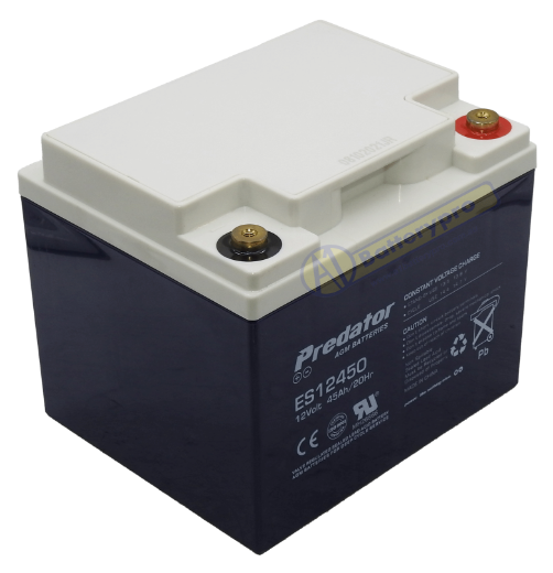 Picture of ES12450 - 12VOLT 45AH C20 PREDATOR AGM STANDBY POWER BATTERY