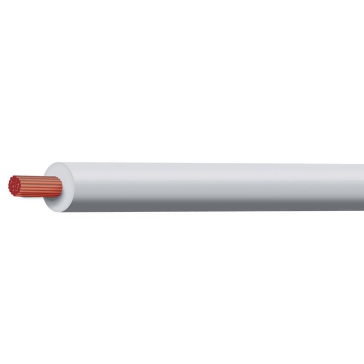 Picture of TYCAB 3MM SINGLE CORE CABLE 10A WHITE - 30MTR ROLL
