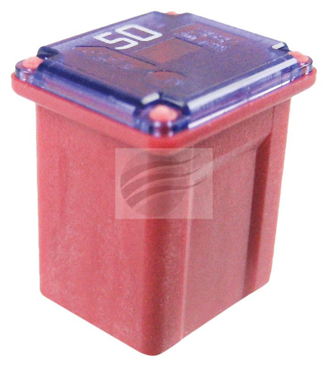 Picture of 30 AMP LOW PROFILE FEMALE FUSIBLE LINK PINK - J TYPE