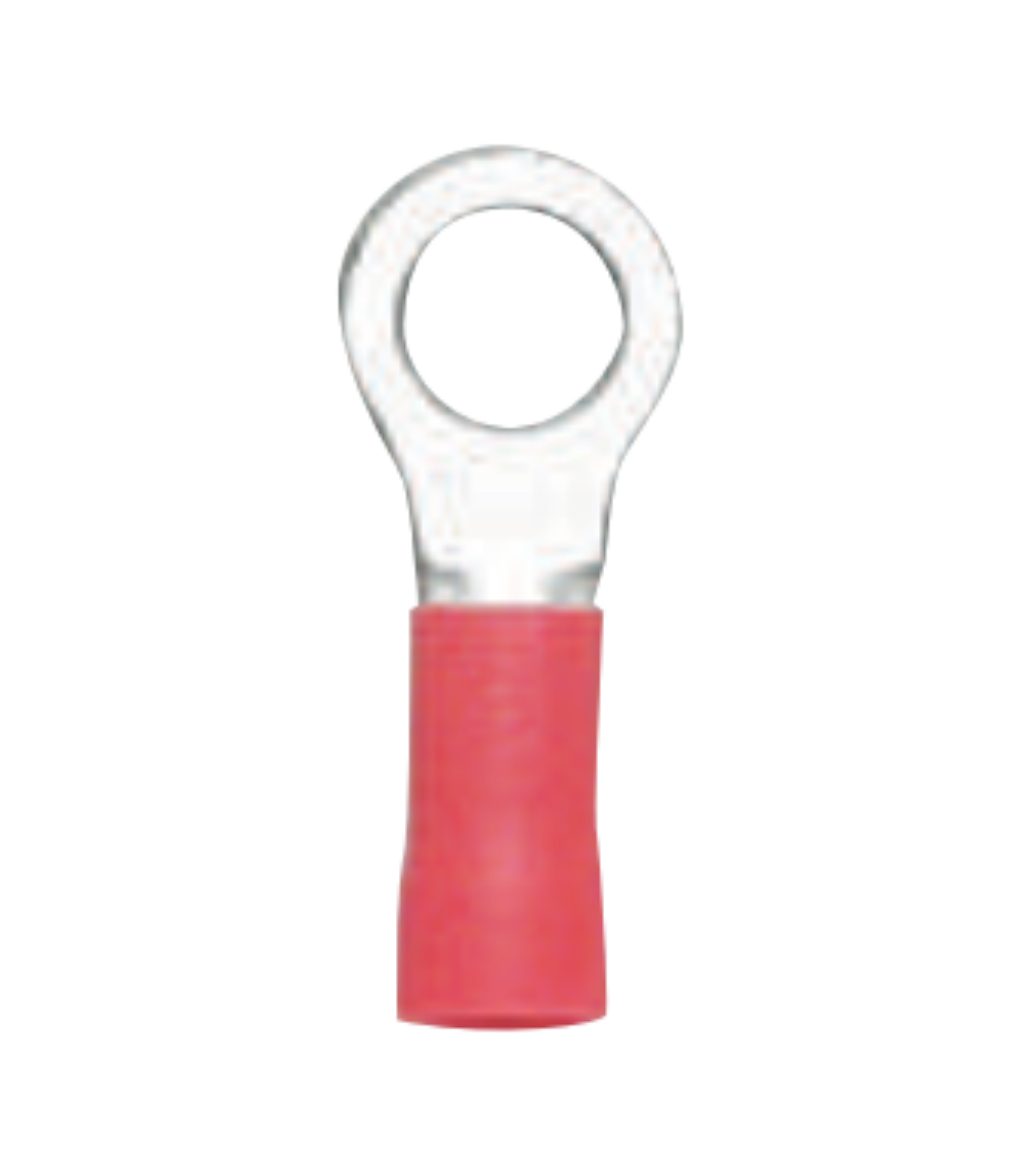 Picture of PRE-INSULATED RING TERMINAL 5MM RED - 100 PACK