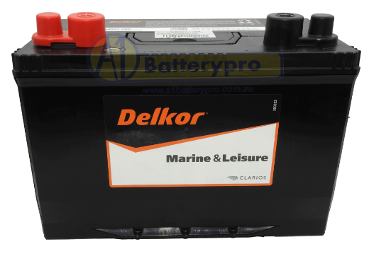 Picture of MS27-780 - 12VOLT 780CCA 100AH DELKOR HEAVY DUTY MARINE CRANKING CALCIUM MAINTENANCE FREE BATTERY - LHP (MS27)