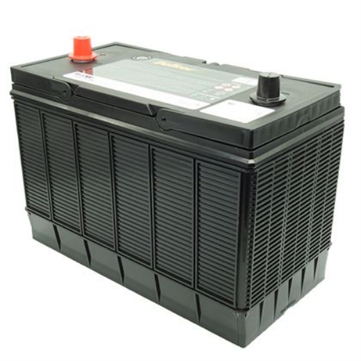 Picture of 31-1000 - 12VOLT 1000CCA 100AH DELKOR HEAVY DUTY COMMERCIAL MAINTENANCE FREE BATTERY- CENTRE