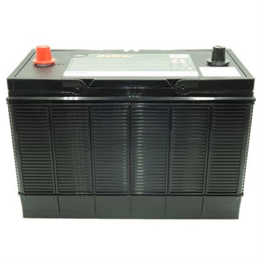 Picture of 31-1000 - 12VOLT 1000CCA 100AH DELKOR HEAVY DUTY COMMERCIAL MAINTENANCE FREE BATTERY- CENTRE