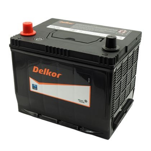Picture of 22FR-520 - 12VOLT 520CCA 60AH DELKOR HEAVY DUTY CALCIUM MAINTENANCE FREE BATTERY - LHP (MF50P)