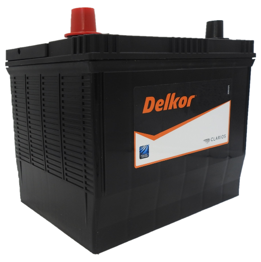 Picture of 22EFR-520 - 12VOLT 520CCA 60AH DELKOR HEAVY DUTY CALCIUM MAINTENANCE FREE BATTERY - LHP