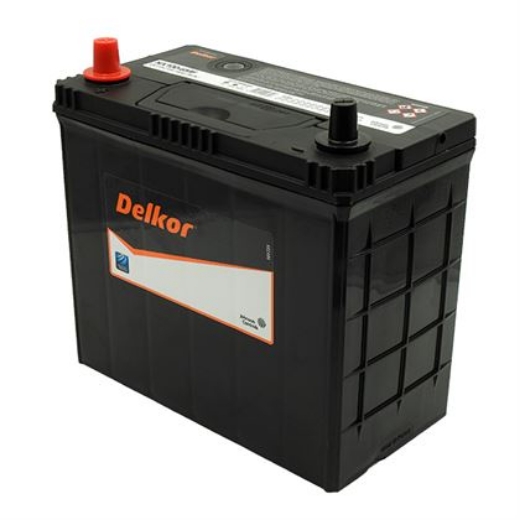 Picture of NX100-6MF - 12VOLT 430CCA 45AH DELKOR HEAVY DUTY CALCIUM MAINTENANCE FREE BATTERY - LHP