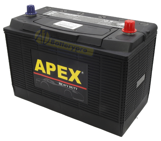 Picture of 86HP -  12VOLT 680CCA 17PLATE APEX TRUCK AND TRACTOR CALCIUM MAINTENANCE FREE BATTERY, ACCESSIBLE CAPS - RHP