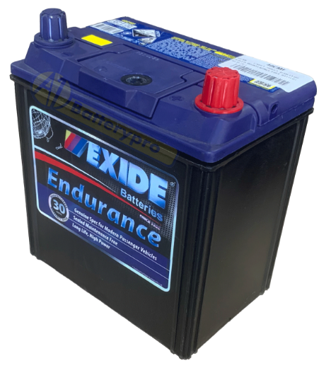 Picture of 40CMF - 12VOLT 350CCA 40AH EXIDE SEALED MAINTENANCE FREE BATTERY - RHP (NS40ZAL)