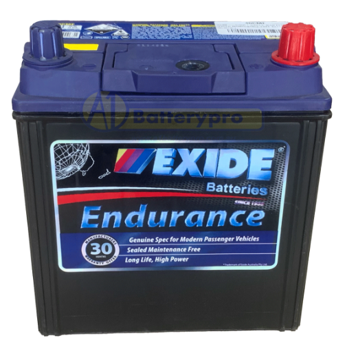 Picture of 40CMF - 12VOLT 350CCA 40AH EXIDE SEALED MAINTENANCE FREE BATTERY - RHP (NS40ZAL)