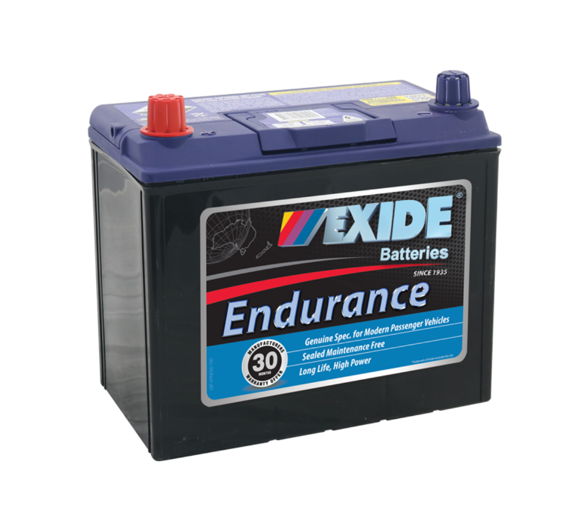 Picture of NS60A - 12VOLT 370CCA EXIDE SEALED MAINTENANCE FREE BATTERY - LHP (55B24RS)