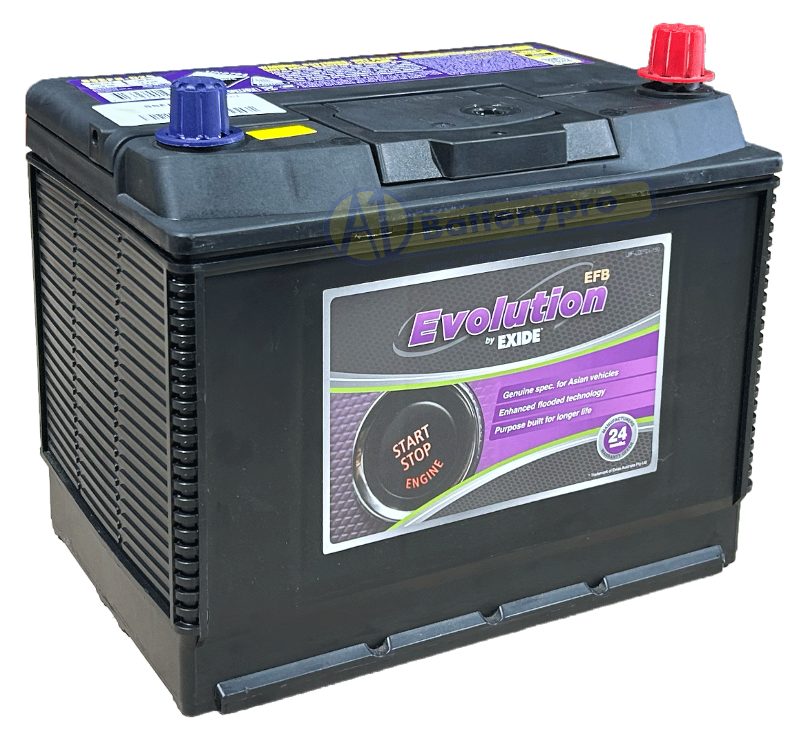 Picture of N50ZZL - 12VOLT 680CCA EXIDE EFB STOP START TECHNOLOGY BATTERY - RHP