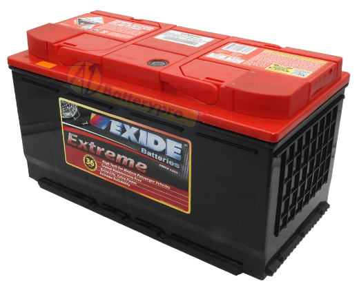 Picture of 88HMF - 12VOLT 900CCA 90AH EXIDE EXTREME MAINTENANCE FREE BATTERY - RHP