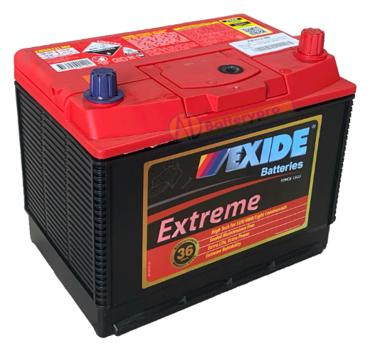 Picture of XN50ZZLMF - 12VOLT 720CCA 85AH EXIDE EXTREME CALCIUM MAINTENANCE FREE BATTERY - RHP