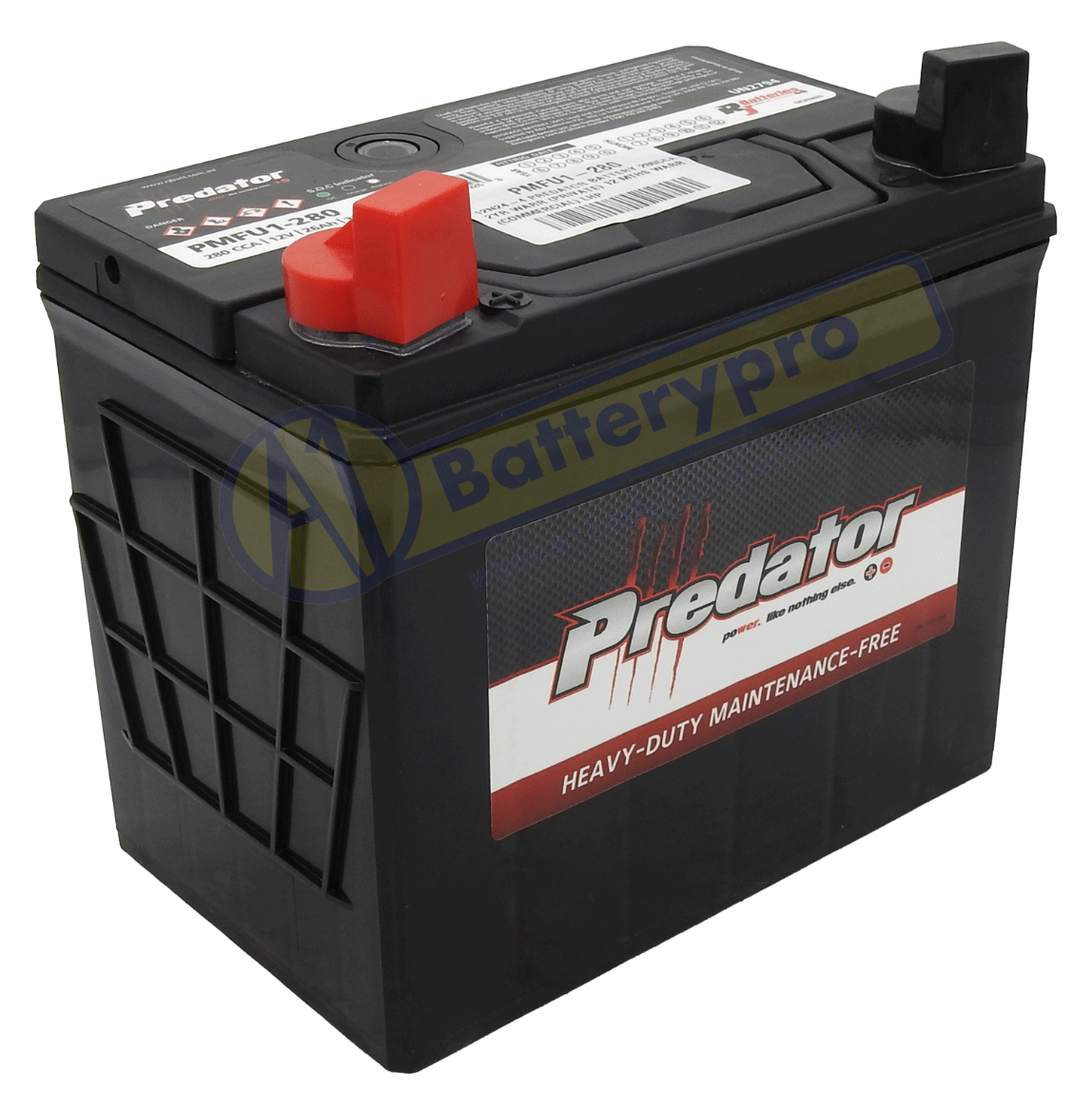 Picture of 12N24-4 - 12VOLT 280CCA PREDATOR BATTERY - LHP