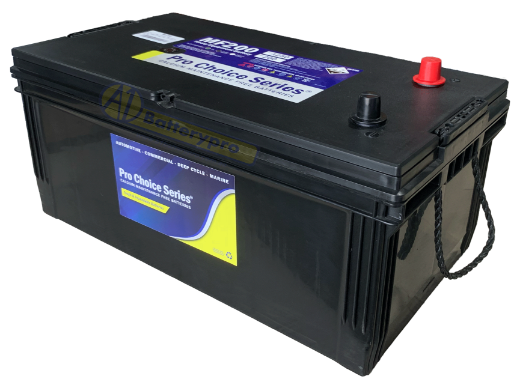 Picture of MF200 - 12OLT 1250CCA PRO CHOICE SERIES MAINTENANCE FREE CALCIUM BATTERY