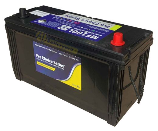 Picture of N100L - 12VOLT 830CCA PRO CHOICE SERIES MAINTENANCE FREE CALCIUM TRUCK BATTERY -  RHP