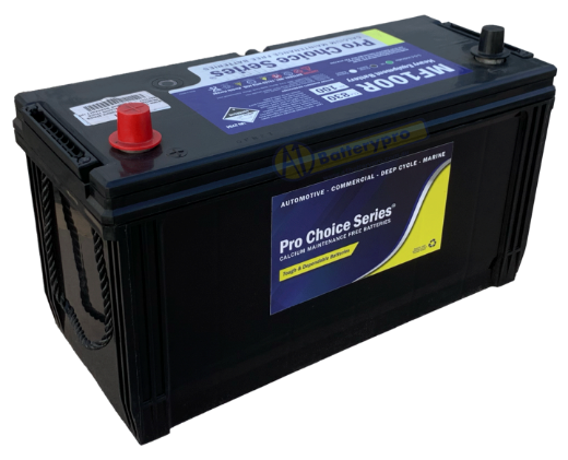 Picture of N100R - 12VOLT 830CCA PRO CHOICE SERIES MAINTENANCE FREE CALCIUM TRUCK BATTERY - LHP