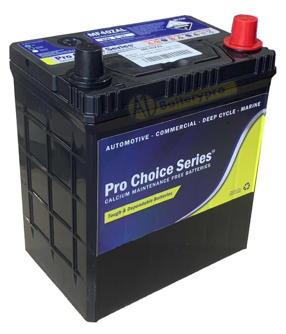 Picture of NS40ZAL - 12VOLT 300CCA PRO CHOICE SERIES CALCIUM MAINTENANCE FREE BATTERY