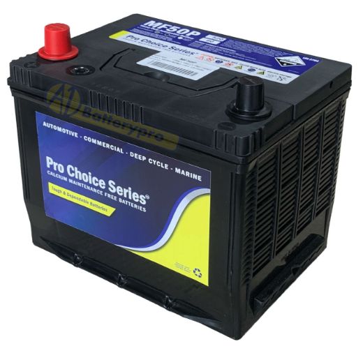 Picture of N50P/N50 - 12VOLT 520CCA PRO CHOICE SERIES MAINTENANCE FREE CALCIUM BATTERY
