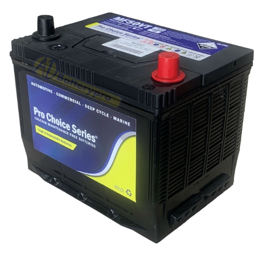 Picture of N50VT - 12VOLT 520CCA PRO CHOICE SERIES MAINTENANCE FREE CALCIUM BATTERY