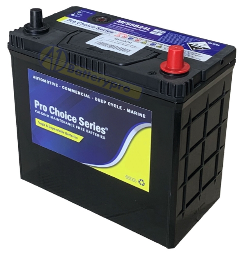 Picture of NS60L - 12VOLT 430CCA PRO CHOICE SERIES CALCIUM MAINTENANCE FREE BATTERY - RHP