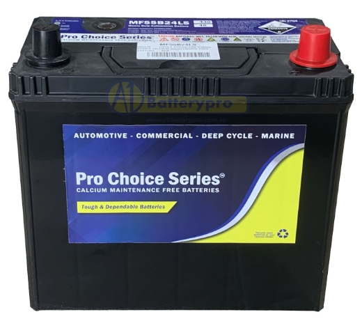 Picture of NS60AL - 12VOLT 430CCA PRO CHOICE SERIES CALCIUM MAINTENANCE FREE BATTERY - RHP