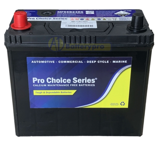 Picture of NS60A - 12VOLT 430CCA PRO CHOICE SERIES CALCIUM MAINTENANCE FREE BATTERY
