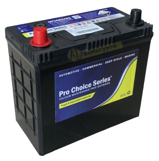 Picture of NS60A - 12VOLT 430CCA PRO CHOICE SERIES CALCIUM MAINTENANCE FREE BATTERY