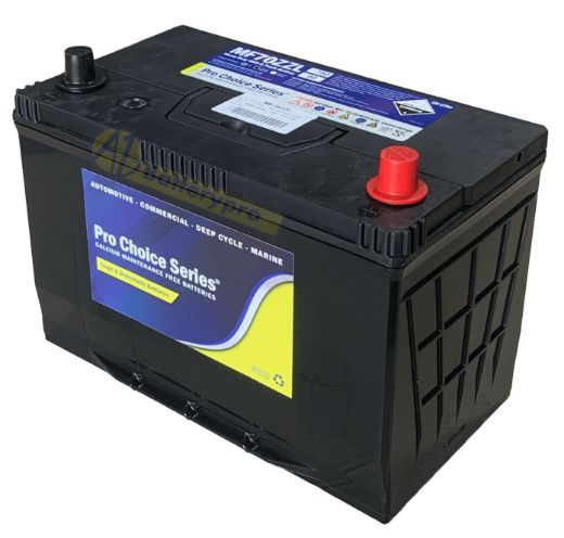 Picture of N70ZZL - 12VOLT 750CCA PRO CHOICE SERIES MAINTENANCE FREE CALCIUM BATTERY - RHP