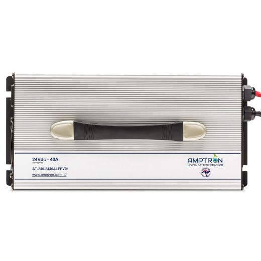 Picture of 24V 40AH AMPTRON AC-DC LIFEPO4 BATTERY CHARGER