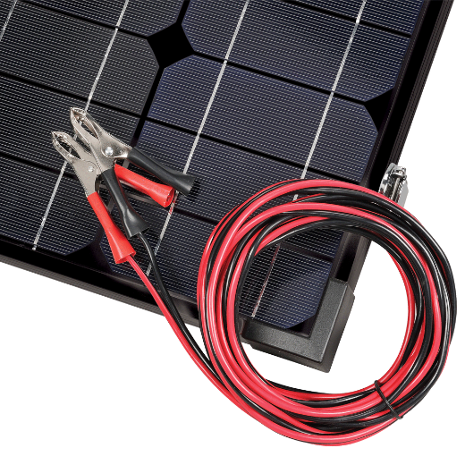 Picture of PROJECTA 120W 12V 7.52A MONOCRYSTALLINE SOLAR MODULE SUITCASE KIT