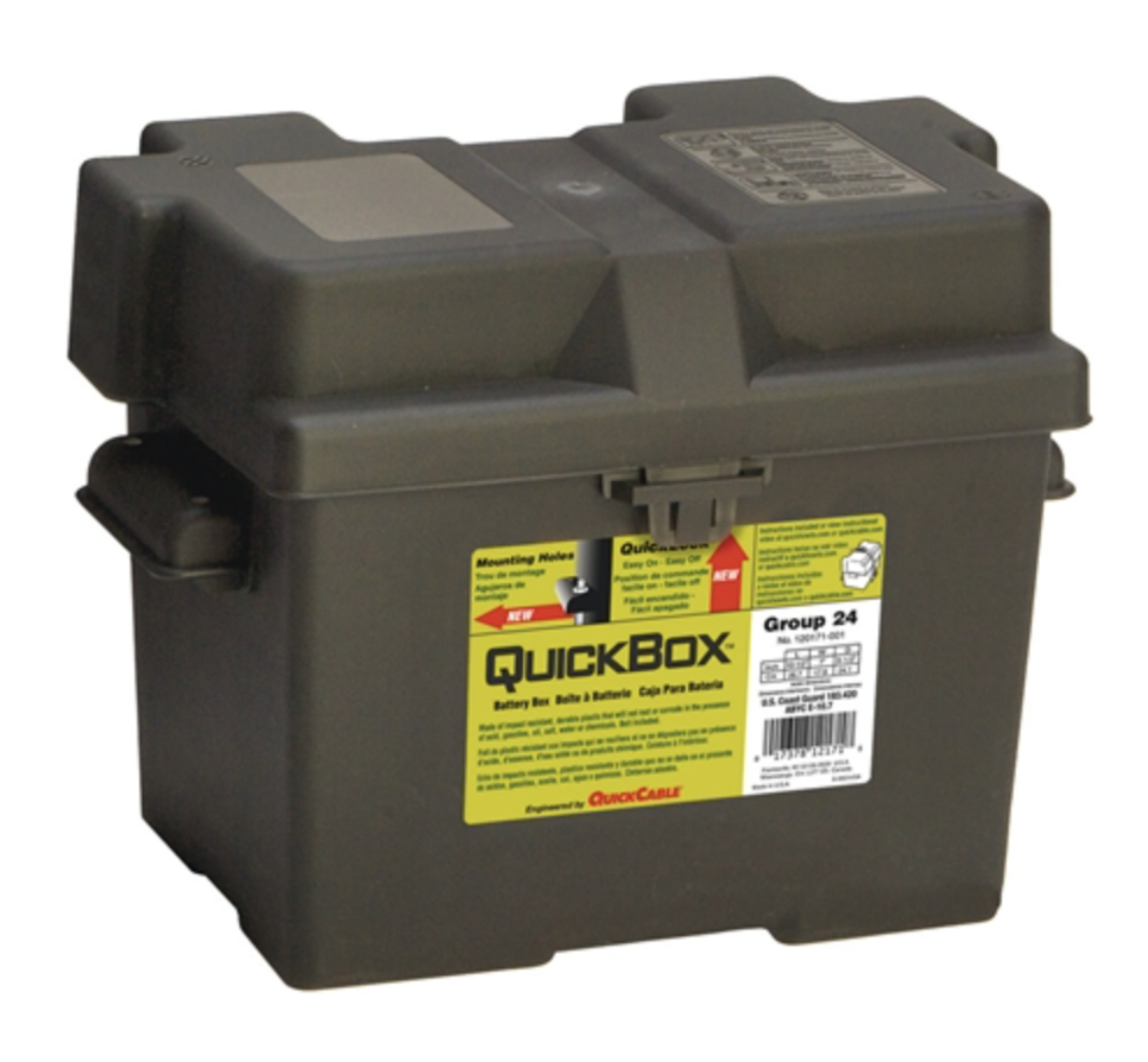 Picture of QUICKCABLE BATTERY BOX - N50ZZ (GROUP 24) SIZE (USA MADE)
