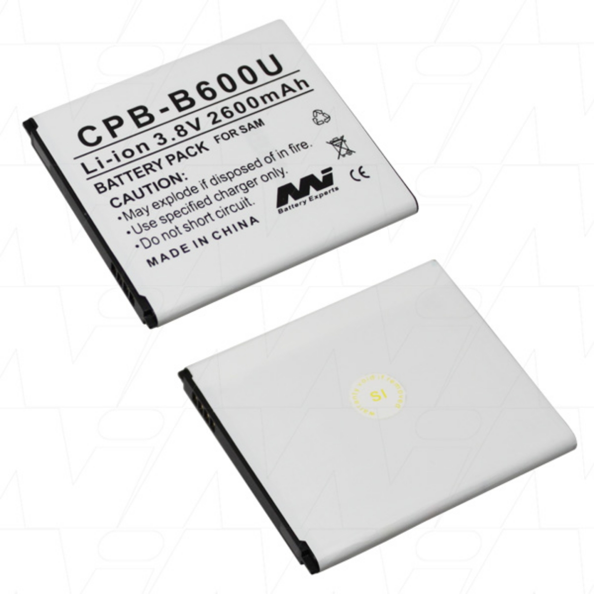 Picture of CPB-B600U-BP1 SAMSUNG GALAXY S4 MOBILE PHONE BATTERY 3.7V 2600MAH LI-ION - B600BE