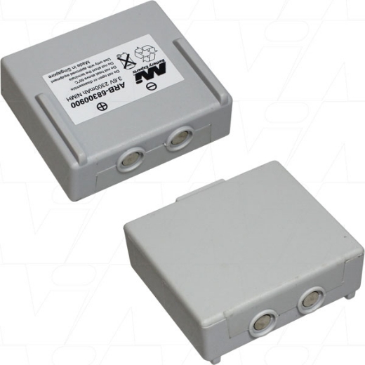 Picture of ARB-68300900 CRANE REMOTE BATTERY - HETRONIC - 3.6V NIMH 2500MAH BATTERY PACK