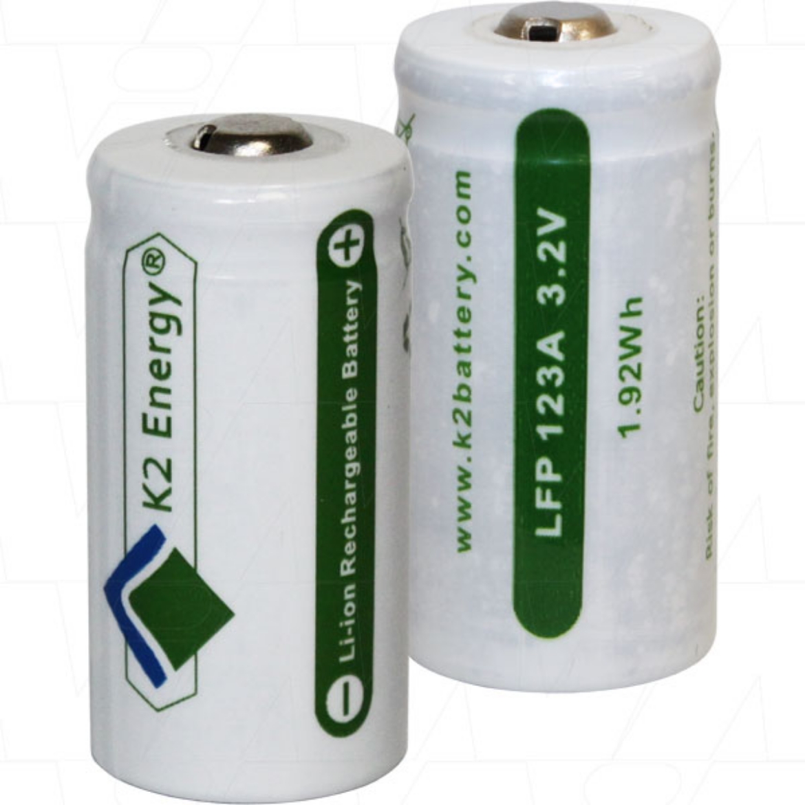 Picture of CR123A K2 ENERGY 3.2V LI-ION RECHARGEABLE BATTERY
