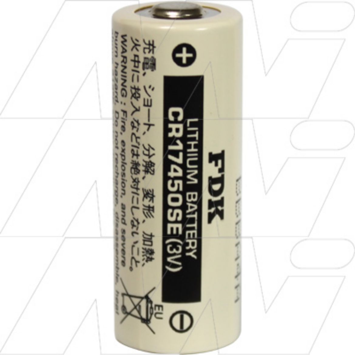 Picture of CR17450SE FDK 3V 2.5AH LITHIUM NON-RECHARGEABLE BATTERY