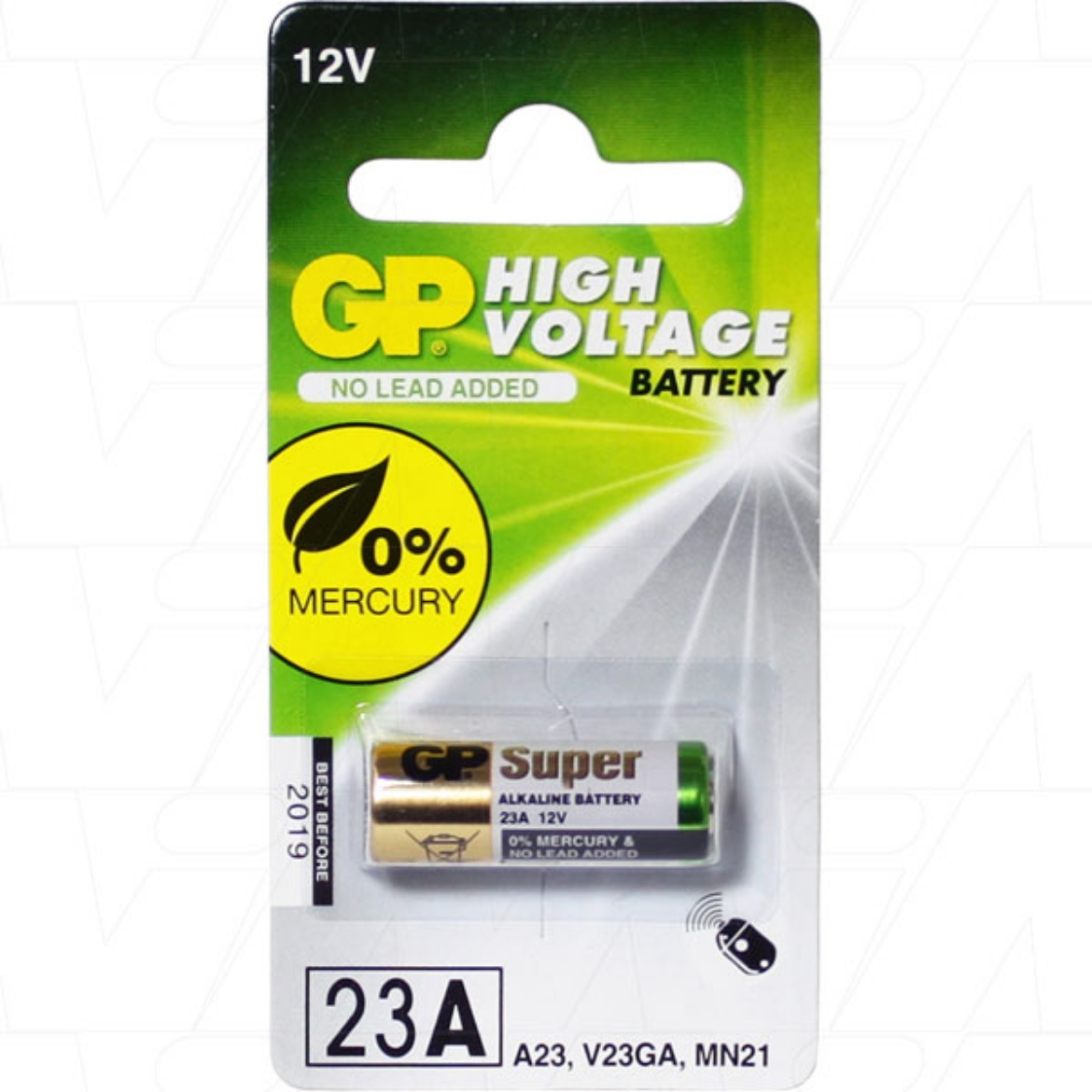Picture of 23A GP BATTERIES 12V ALKALINE BATTERY
