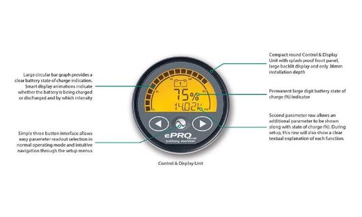 Picture of ENERDRIVE EPRO PLUS BATTERY MONITOR