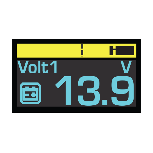 Picture of PROJECTA 12/24V DUAL BATTERY VOLT METER