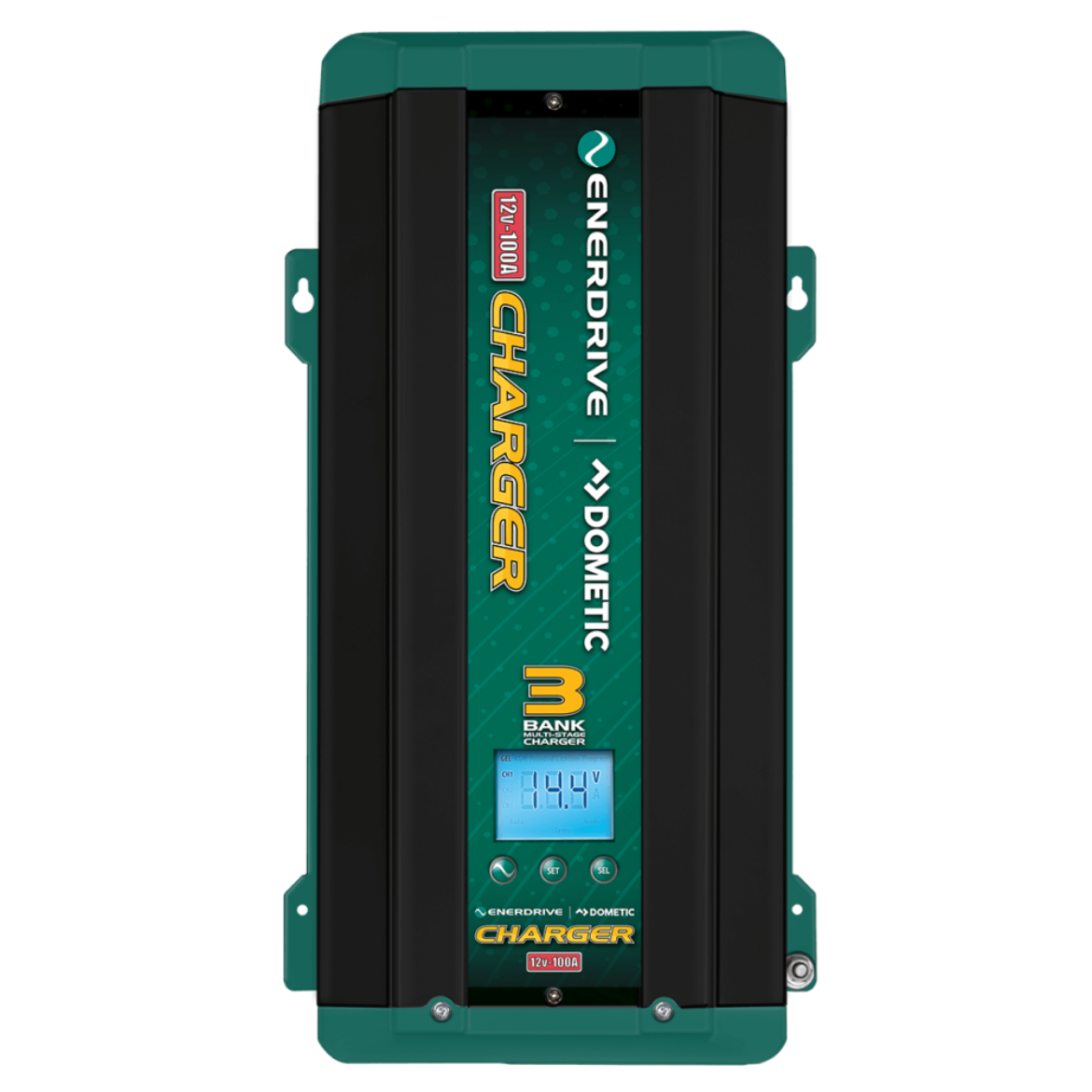 Picture of 12V 100AH ENERDRIVE EPOWER SMART BATTERY CHARGER WITH 3 OUTPUT - IP32 RATING