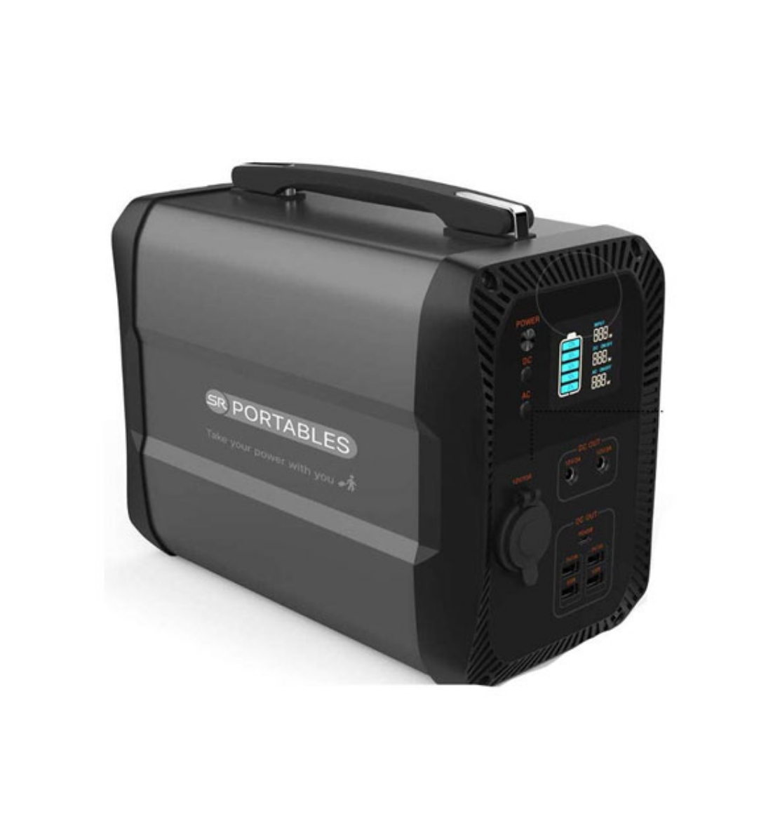 Picture of CLEO 416WH PORTABLE LITHIUM SOLAR GENERATOR (LITHIUM POWER BANK) - SR PORTABLES ( AUSTRALIAN MADE )