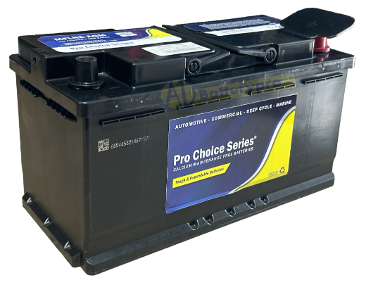 Picture of LN5-AGM - 12VOLT 900CCA 95AH PRO CHOICE HEAVY DUTY AGM STOP START MAINTENANCE FREE BATTERY - RHP (595 901 090 / DIN88H)