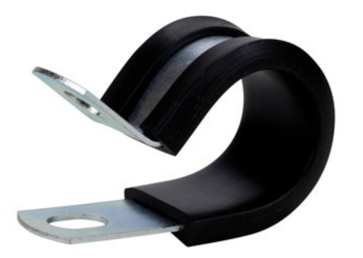 Picture of ROADPOWER CABLE CLAMP ZINC PLATED 13MM EPDM RUBBER
