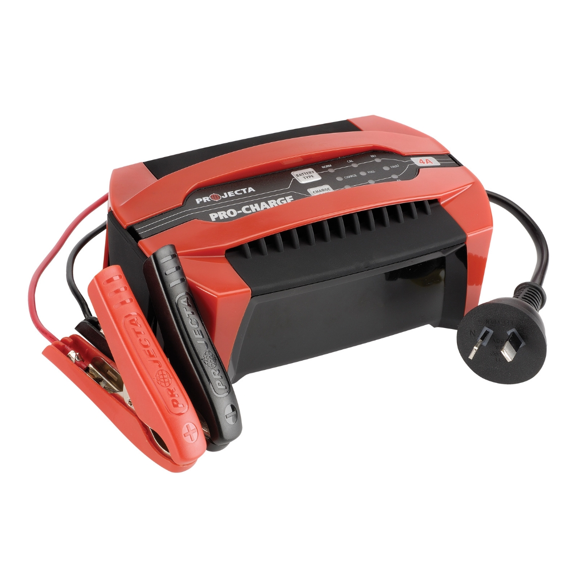 Picture of 12V 4A 6 STAGE FULLY AUTOMATIC PROJECTA PRO-CHARGE BATTERY CHARGER
