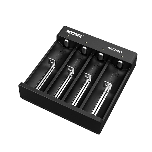 Picture of XTAR MC4S FOUR CHANNEL (1-4 CELL) AUTOMATIC LIION/NIMH BATTERY CHARGER - SUITABLE FOR 18650, 26650 & MORE