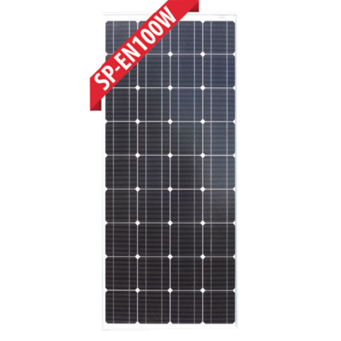 Picture of ENERDRIVE 12V 100W 6.34A FIXED MONOCRYSTALLINE SOLAR PANEL
