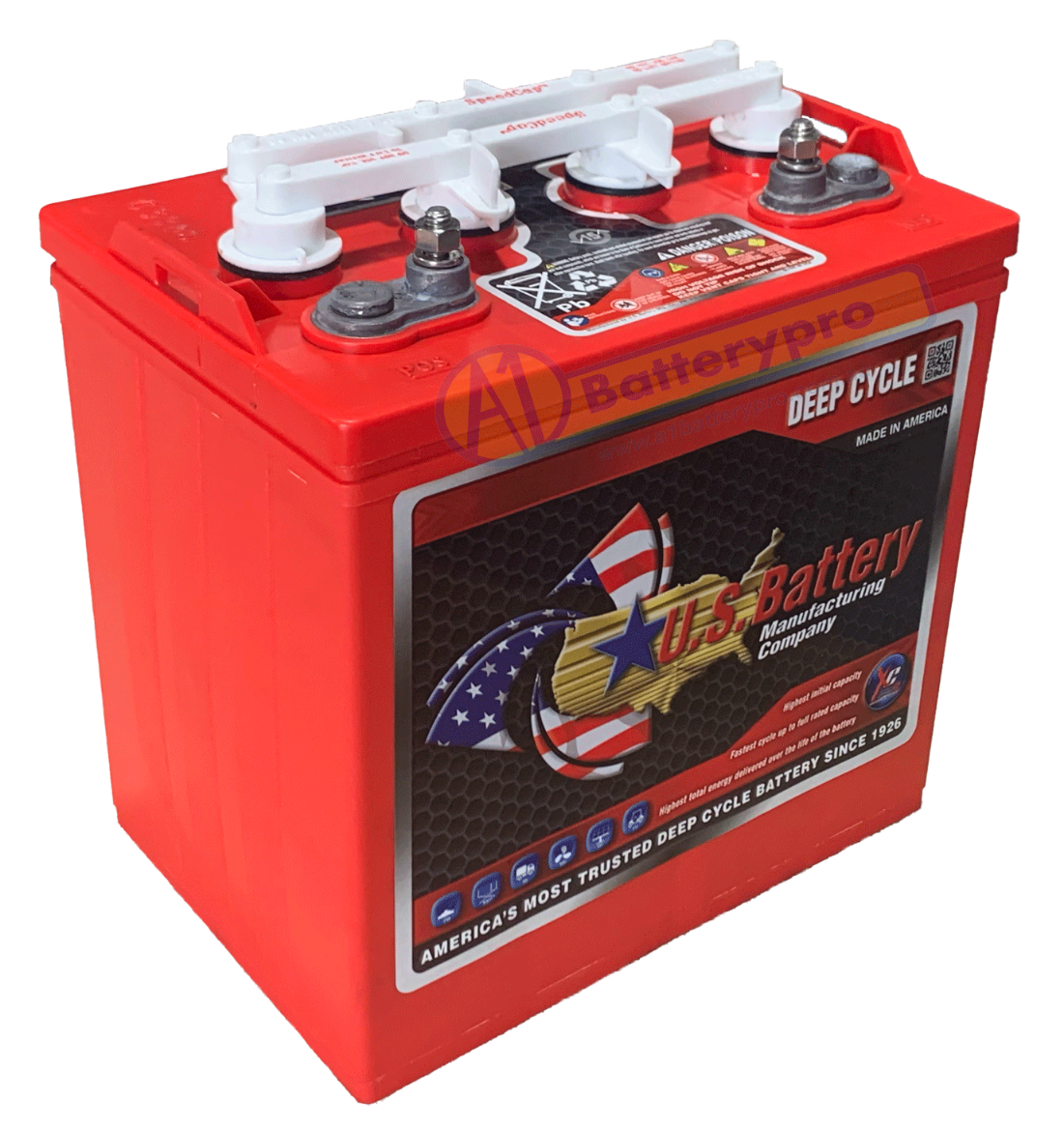 Picture of 8V 170AH DEEP CYCLE US BATTERY - USA MADE