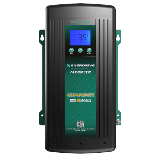 Picture of 12V 60AH ENERDRIVE EPOWER SMART BATTERY CHARGER - IP32 RATING