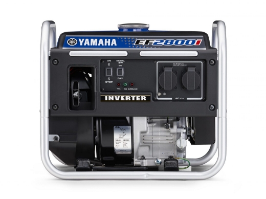 Picture of GENERATOR YAMAHA 2.8KVA MAX 2.5KVA RATED OUTPUT INVERTER TRUE SINE WAVE, 4 STROKE 171cc OHC PETROL ENGINE, SINGLE PHASE, RECOIL START, FUEL TANK CAPACITY 11.2L WITH 17HRS AT 25%LOAD & 7.7HRS AT FULL LOAD, NOISE LEVEL - 67dB AT FULL LOAD
