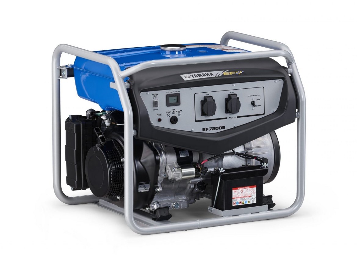Picture of GENERATOR YAMAHA OHS, 4 STROKE, AC, MAX AC AT 50HZ: 6KVA, ELECTRIC START, TANK CAP:28 LITRE, RANGE: 11HOURS, NOISE: 71 DBA/7M
